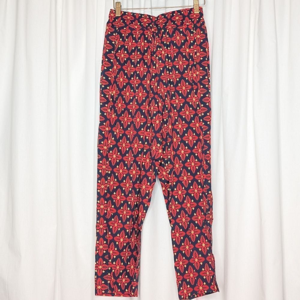 Tucker NYC Julia Pant Sunbird Song in Rayon Jersey Boho Printed Aztec Western